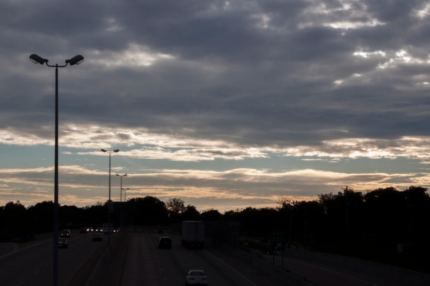 STL sunset, Saint Louis, 